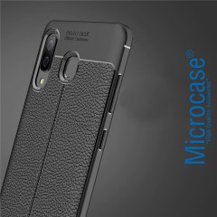 Microcase Samsung Galaxy A9 Star Leather Tpu Silikon Kılıf + CAM