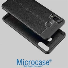 Microcase Samsung Galaxy A9 Star Leather Tpu Silikon Kılıf + CAM