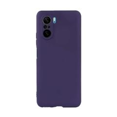 Microcase Xiaomi Redmi K40 Premium Matte Silikon Kılıf - Lacivert