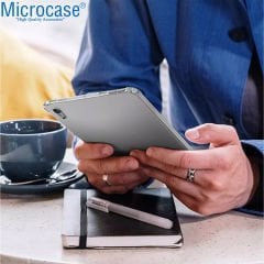 Microcase iPad 10.Nesil 10.9 inch 2022 Kalem Koymalı Silikon Kılıf -Şeffaf AL3306