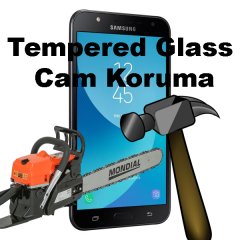 Samsung Galaxy J7 Core Tempered Glass Cam Koruma