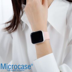 Microcase Apple Watch Series 10 46mm ile Uyumlu  Silikon Kordon Kayış - KY46-2