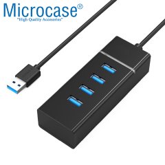 USB 3.0 Super Speed 4 Port 5 GBPS Çoklayıcı Hub 30 cm - AL2328
