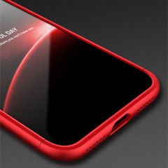 Apple iPhone X Yeni 360 Fit Sert Koruma Kılıfı 3 in 1