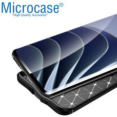 Microcase OnePlus Ace Pro 5G / OnePlus 10T Leather Serisi Deri Efekt Silikon Kılıf - Siyah AL3337