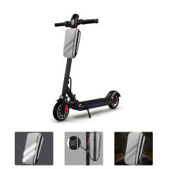 Microcase Taşınabilir Su Geçirmez 3 Bölmeli Geniş İç Hacimli Flaşörlü Scooter Bisiklet Çantası AL4249