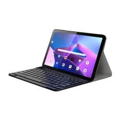 Microcase Lenovo Tab M10 3.Nesil TB328FU 10.1 ZAAG0003TR inch T328 Tablet Bluetooth Klavyeli Standlı Kılıf - BKK4