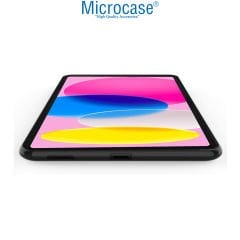 Microcase iPad 10.Nesil 10.9 inch 2022 Tablet Silikon Tpu Soft Kılıf - Siyah AL3284