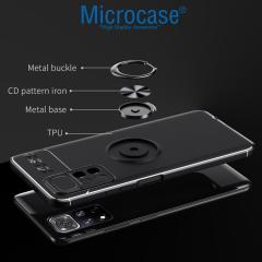 Microcase Xiaomi Redmi Note 11 Pro 5G Global 2022 Focus Yüzüklü Silikon Kılıf