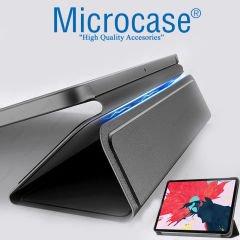 Microcase iPad Air 10.5 2019 Delüx Leather Serisi Standlı Kılıf Siyah