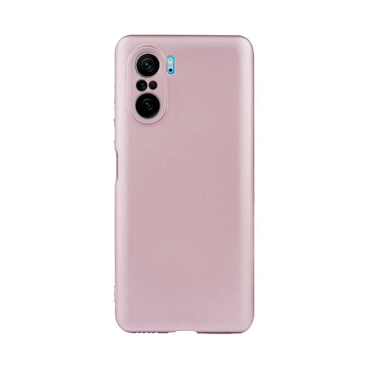 Microcase Xiaomi Redmi K40 Premium Matte Silikon Kılıf - Rose Gold