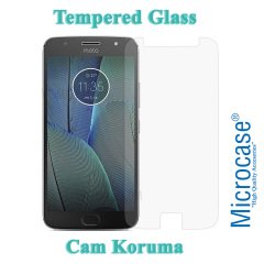 Motorola Moto G5S Plus Tempered Glass Cam Ekran Koruma