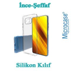 Microcase Xiaomi Poco X3 Pro İnce 0.2 mm Soft Silikon Kılıf