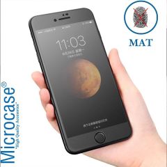Microcase Samsung Galaxy S25 Ultra Tam Kaplayan Çerçeveli Mat Cam Koruma - AL3124