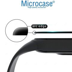 Microcase Huawei Watch 4 Tam Kaplayan Kavisli Ekran Koruyucu 3D Pet Film - Siyah AL3385