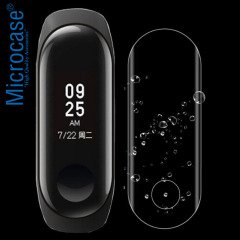 Microcase Xiaomi Mi Band 3 Nano Glass Ekran Koruma Film-DELİKLİ K