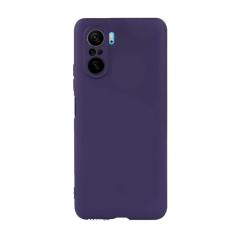 Microcase Xiaomi Poco F3 Premium Matte Silikon Kılıf - Lacivert