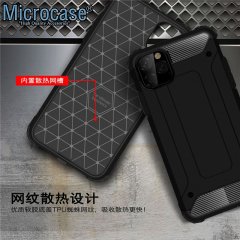 Microcase iPhone 11 Pro King Serisi Armor Perfect Koruma Kılıf - Siyah