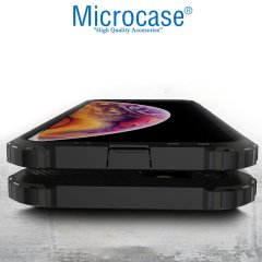 Microcase iPhone 11 Pro King Serisi Armor Perfect Koruma Kılıf - Siyah