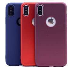Apple iPhone X Premium Soft Silikon TPU Kılıf + Cam (Opsiyon)
