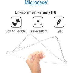 Microcase Lenovo Tab M10 Plus 3.Nesil TB125FU 10.61 inch Tablet Silikon Tpu Soft Kılıf - Şeffaf AL3284