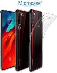 Microcase Lenovo Z6 Pro Ultra İnce 0.2 mm Soft Silikon Kılıf + Tempered Glass Cam Koruma (SEÇENEKLİ)