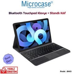 Microcase iPad Air 4.Nesil 10.9 inch 2020 Bluetooth Touchpad Klavye + Standlı Kılıf - BKK5