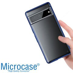 Microcase Google Pixel 7 Luna Serisi Köşe Korumalı Sert Rubber Kılıf - AL3422