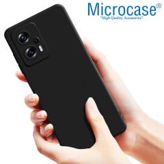 Microcase Xiaomi Redmi Note 11T Pro Plus Elektrocase Serisi Silikon Kılıf - Siyah