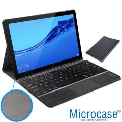 Microcase Huawei Mediapad T3 10 9.6 inch Bluetooth Touchpad Klavye+Mouse+Kılıf -BKK7