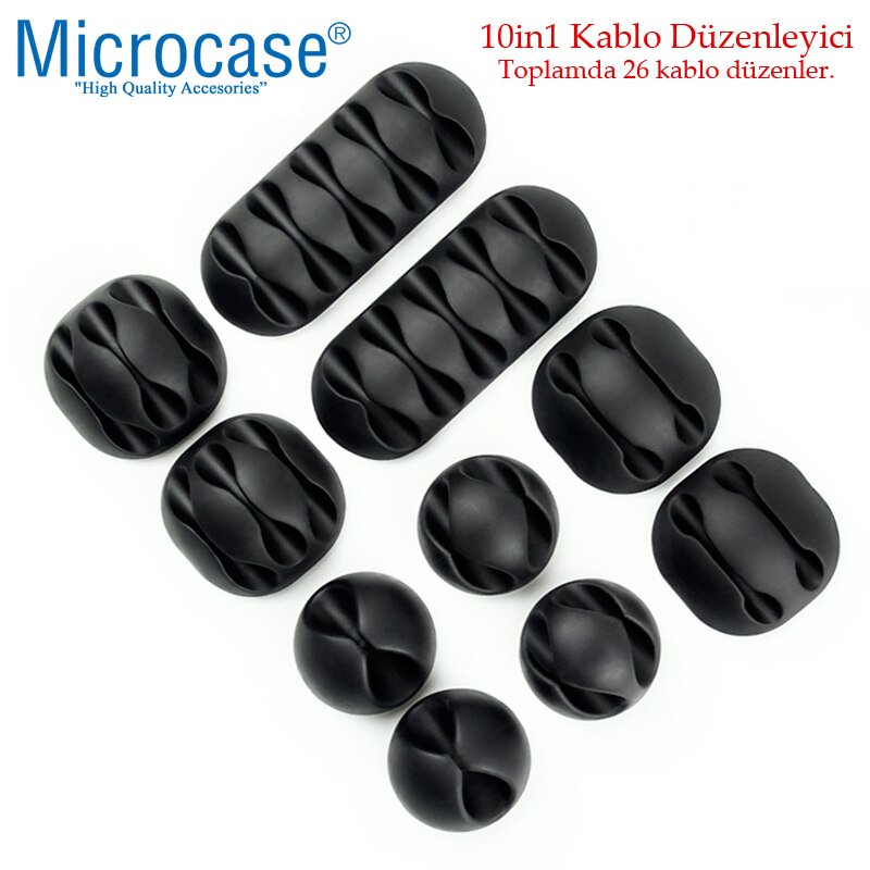 Microcase 10 in 1 Kablo Düzenleyici - Model AL2345