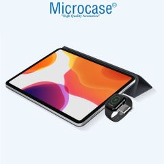 Microcase Apple Watch Ultra / Ultra 2 49mm ile Uyum  2in1 Type-C&USB Manyetik Şarj Aygıtı AL2730 Beyaz