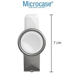 Microcase Apple Watch Ultra / Ultra 2 49mm ile Uyum  2in1 Type-C&USB Manyetik Şarj Aygıtı AL2730 Beyaz