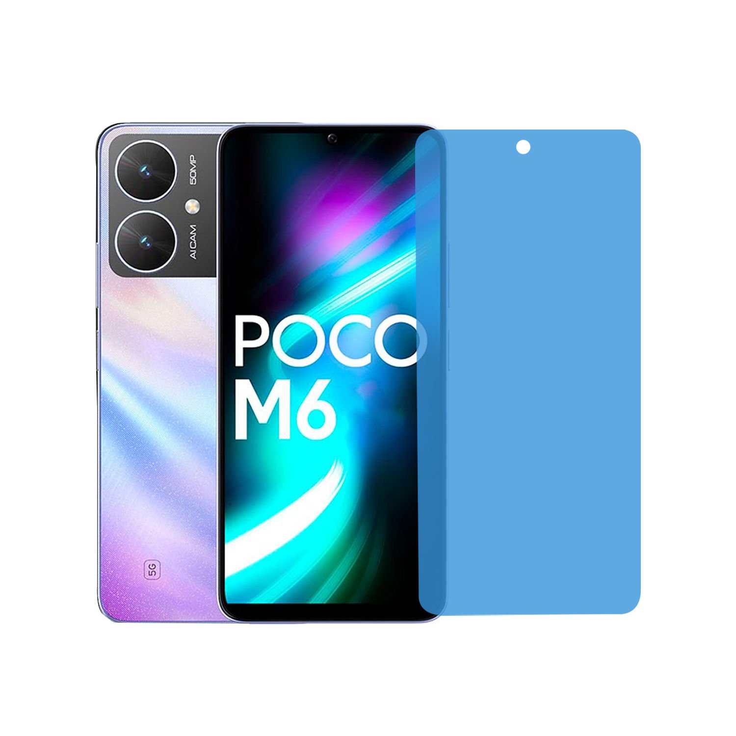 Microcase Xiaomi Poco M6/Redmi Note 13C 5G Nano Esnek Ekran Koruma Filmi-AL3272
