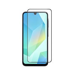 Microcase Samsung Galaxy A16 Tam Kaplayan Çerçeveli Tempered Ekran Koruyucu -AL3276