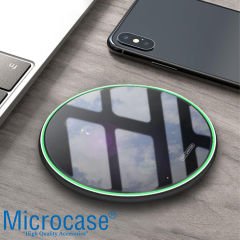 Microcase Universal 10W Wireless Kablosuz Hızlı Şarj Pedi Fast Wireless Charger Pad - AL4004