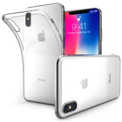 Apple iPhone X - XS 02 mm Kamera Korumalı Silikon Kılıf + Cam