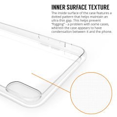 Apple iPhone X - XS 02 mm Kamera Korumalı Silikon Kılıf + Cam