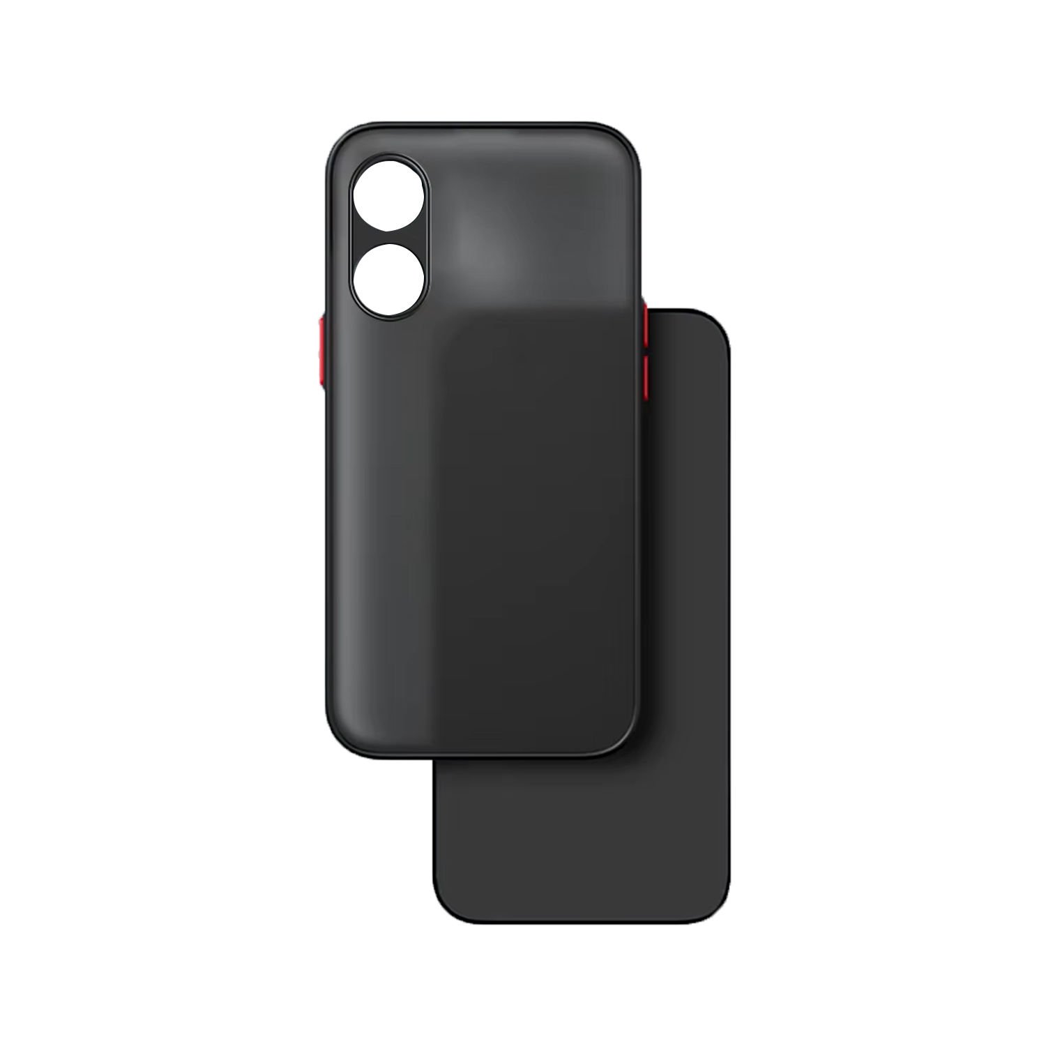 Microcase Oppo A60 4G ile uyumlu London Serisi Darbeye Dayanıklı Kılıf - Siyah AL3415