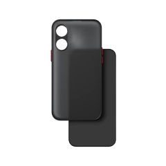 Microcase Oppo A60 4G ile uyumlu London Serisi Darbeye Dayanıklı Kılıf - Siyah AL3415
