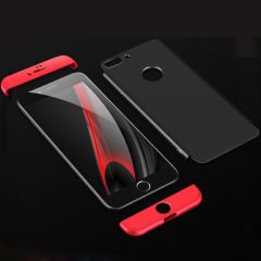 Apple iPhone 8 - 8 Plus Yeni 360 Fit Sert Koruma Kılıfı 3 in 1