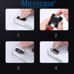 Microcase Huawei Nova 13 Pro Uyumlu Kamera Lens Koruma Halkası - Kapalı Tasarım -Siyah AL3401