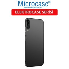Microcase Meizu 16T Elektrocase Serisi Kamera Korumalı Silikon Kılıf - Siyah