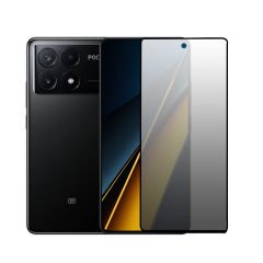 Microcase Xiaomi Poco X6 Pro/Xiaomi Redmi K70E Tam Kaplayan Çerçeveli Mat Cam Koruma - AL3124