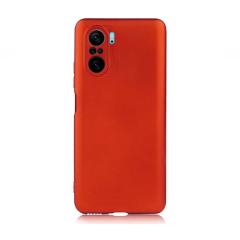 Microcase Xiaomi Mi 11i Premium Matte Silikon Kılıf - Kırmızı