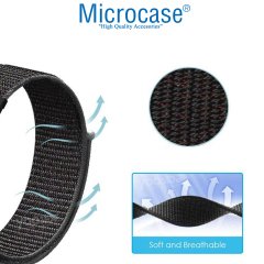 Microcase Vivo Active 3 için Cırtlı Kumaş Kordon Kayış - KY17