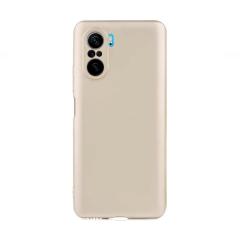 Microcase Xiaomi Mi 11i Premium Matte Silikon Kılıf - Gold
