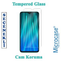 Microcase Xiaomi Redmi Note 8 Pro Elektrocase Serisi Silikon Kılıf Siyah + Tempered Glass Cam Koruma (SEÇENEKLİ)