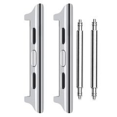Microcase Apple Watch Ultra /Ultra 2 49mm   to 20 mm Çevirici Metal Kordon Kayış Adaptörü Set - AL3134
