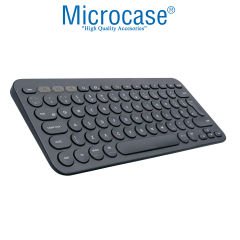 Microcase Alcatel OneTouch Pixi 4 7 inch Tablet için Bluetooth Klavye + Tablet Standı - AL8105